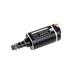 Specna Arms Dark Matter Brushless 48K Motor (Long), Motors are the drivetrain of your airsoft electric gun - when you pull the trigger, your battery sends the current to your motor, which spools up and cycles the gears to fire